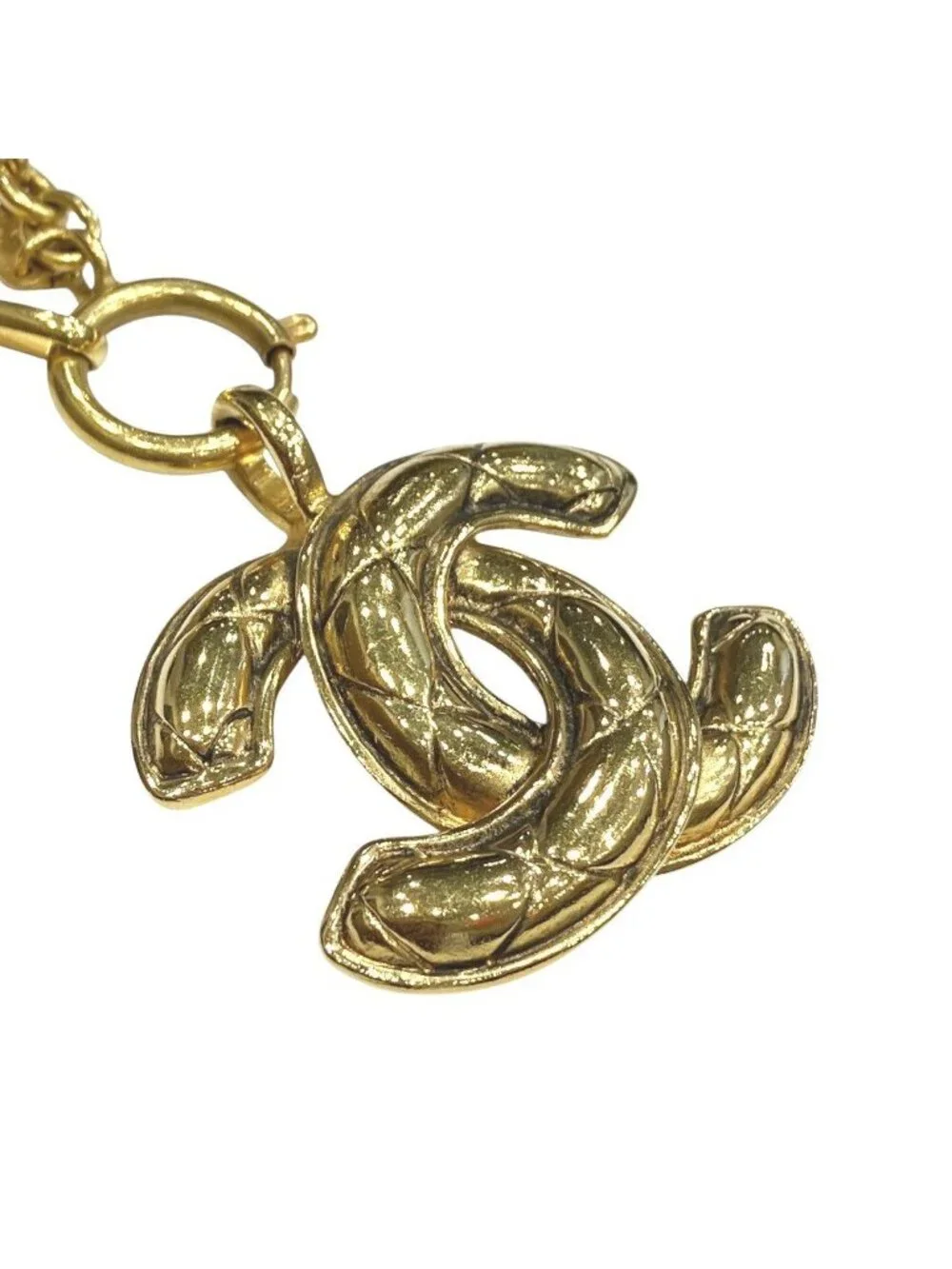 Chanel Quilted Necklace a Creasing Sally 72